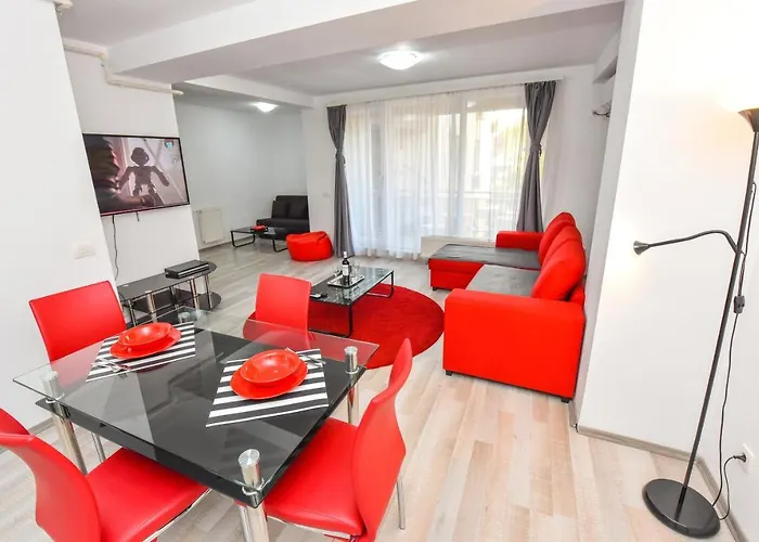 Bucharest Accommodation Apartments דירה *
